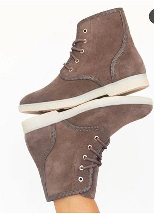 Замшевые ботинки a.m.g shoes