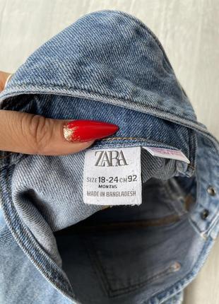 Джинсовий комбез zara❤️7 фото