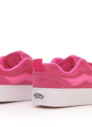 Топ 🔥 замшевые кеды vans knu pink5 фото