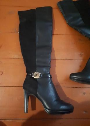 Сапожки-ботфорди