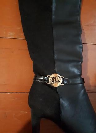 Сапожки-ботфорди