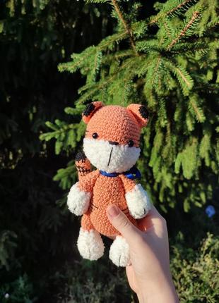 Амігурумі іграшка тигренятко, тигр м'яка іграшка