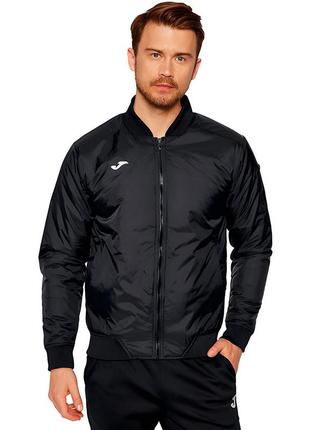 Куртка бомбер alaska 101293-100 s черный (06590060), joma