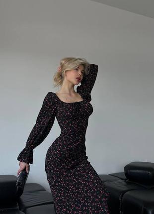 Якісна квіткова сукня🌺