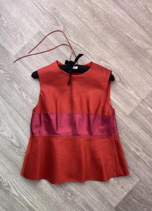 Топ шовк armani