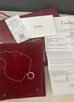 Підвіска love cartier оригінал4 фото