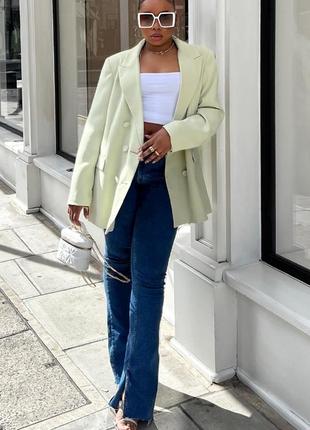 Джинси кльош primark, denim co. flare high waist2 фото