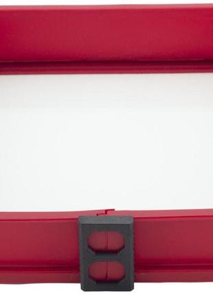 Форма силіконова kamille квадратна 26,5*25,1*5,3 см зі скляним дном km-7759 shp