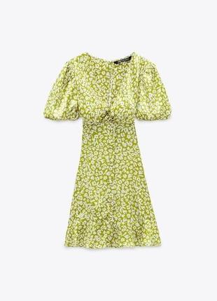 Атласна сатинова сукня плаття нова колекція zara атласное сатиновое платье легкое