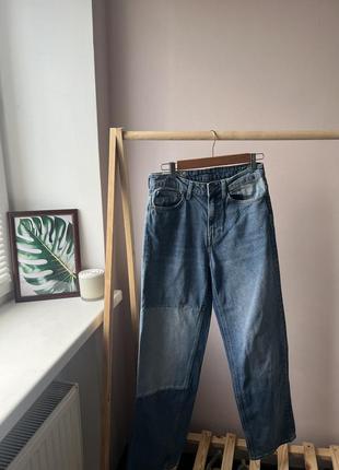 Джинси Monki Mom jeans denim in blauw