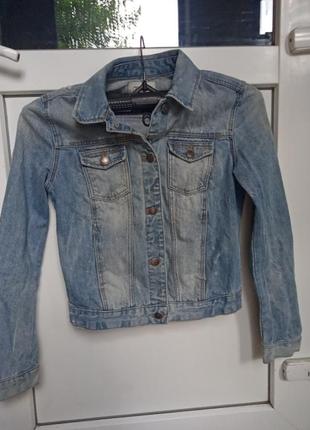Джинсова куртка zara