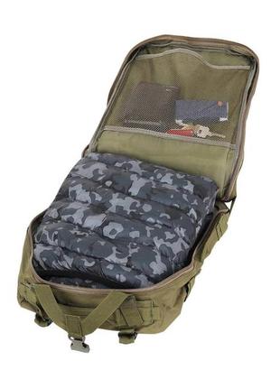 Тактический военный рюкзак для выживания 38 л зеленый trizand 89204 фото