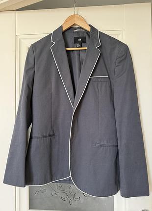 Пиджак серый мужской