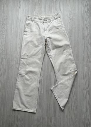 Штани джинси карго h&m, розмір м