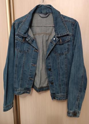 Джинсова куртка піджак