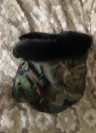 Капюшон. army woodland camo cold weather