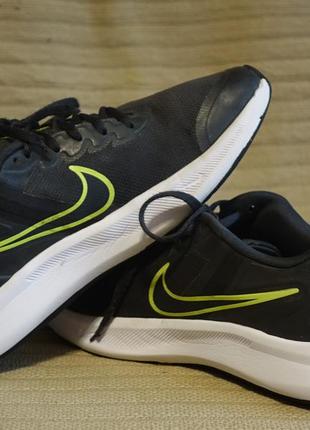 Фирменные темно-серые подростковые кроссовки nike star Block 3 gs 36 1/2 р.