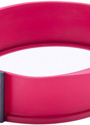 Форма силіконова kamille кругла 26*7см зі скляним дном km-7757 shp