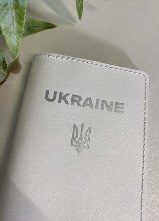 Обкладинка на паспорт, обкладинка для паспорта, шкіра3 фото