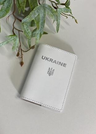 Обкладинка на паспорт, обкладинка для паспорта, шкіра4 фото