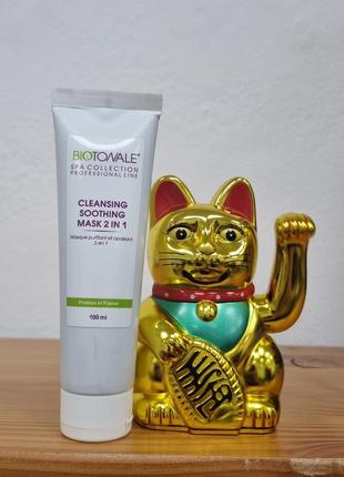 Biotonale cleansing soothing mask 2 in 1 очищающая и успокаивающая маска 2в1 100 мл
