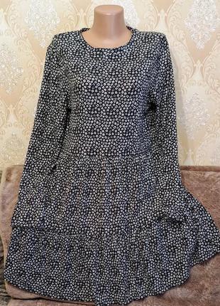 Сукня з довгими рукавами, розмір-48-50 укр.