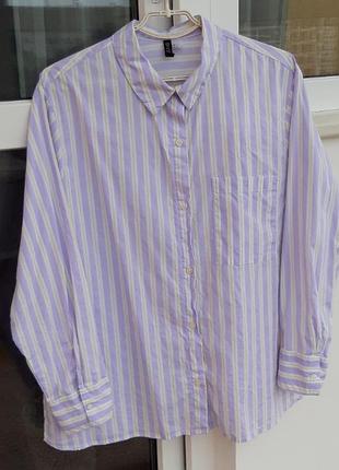 Стильная рубашка h&m