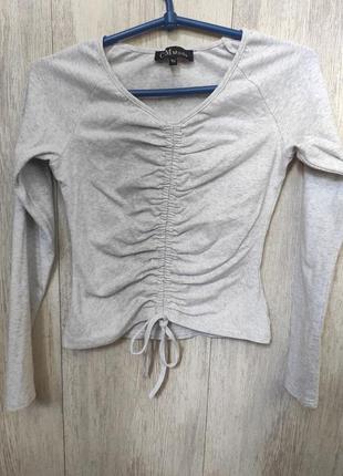 Стильний укорочений светр