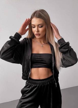 Велюровий костюм двійка