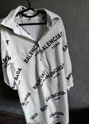 Рубашка, блуза удлиненная