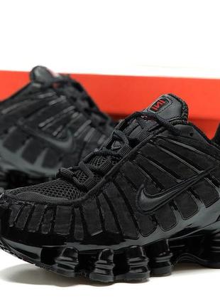 Топ! чоловічі кросівки nike shox black4 фото