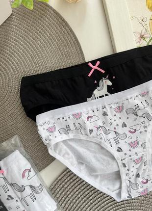 Комплект трусиков для девочки 11-12 лет 146-152р cool club