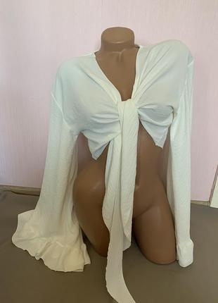 Топ блуза з широкими рукавами