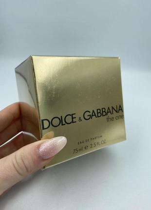 Dolce & gabbana the one парфумована вода 75 мл