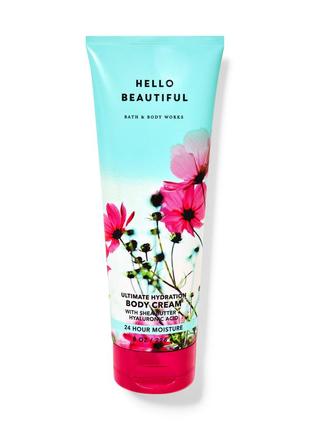 Увлажняющий крем для тела bath & body works hello beautiful1 фото