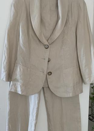 Костюм женский лен 100% gerry weber новый