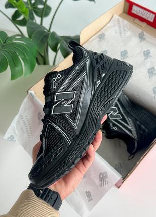 New balance 1906r black metallic silver3 фото