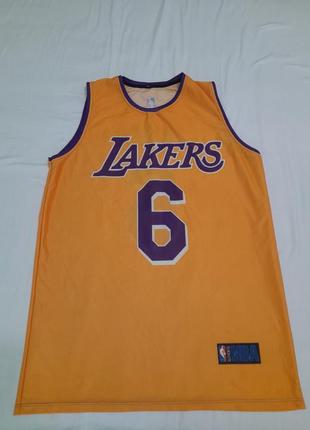 Футболка баскетбол nba lakers james №6 - xxl