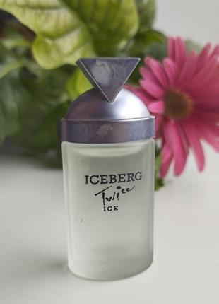 Iceberg twice ice iceberg, вінтажна мініатюра, туалетна вода, 4,5 мл