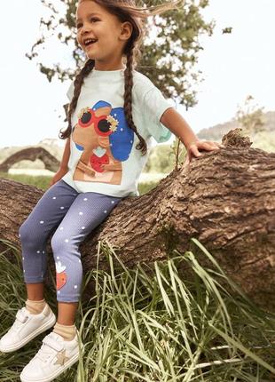 Комплект футболка и лосины на девочку