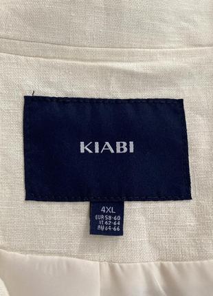 Великий розмір трендова річ льняний 30% льон 70 % бавовна плащ тренч  kiabi 4xl 60/64 франція 🇫🇷2 фото