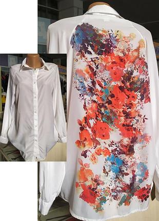 Біла жіноча сорочка блуза