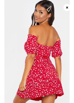Сукня в квітковий принт prettylittlething7 фото