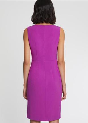 Платье фуксия офисное, платье карандаш фиолетовое, сиреневое платье, платье с бирками...