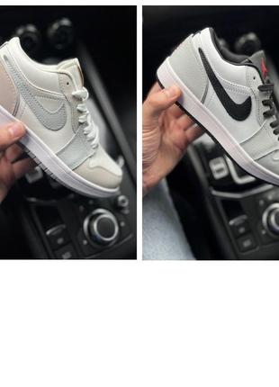 Женские/подростковые кроссовки nike air jordan 1 low