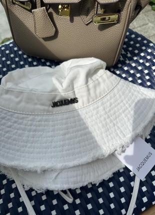 Панамка jacquemus белая