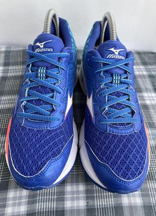 Женские беговые кроссовки для бега зала спорта тренировок mizuno wave rider 19 glff374 фото