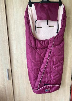 Теплый чехол в коляску или на санки