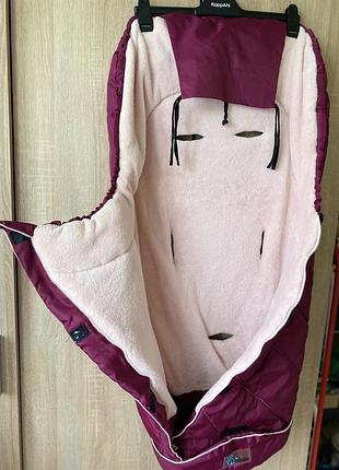 Теплый чехол в коляску или на санки