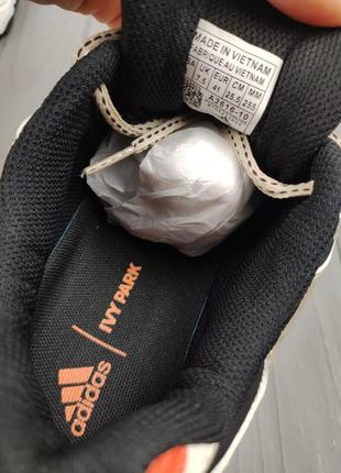 Чоловічі кросівки adidas ivy park white black haki5 фото